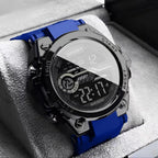 Multifunction Men's Sports Watch Waterproof Luminous Alarm Clock Men LED Digital Watch Large dial Electronic Wristwatch - VibraStore