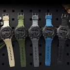 Multifunction Men's Sports Watch Waterproof Luminous Alarm Clock Men LED Digital Watch Large dial Electronic Wristwatch - VibraStore