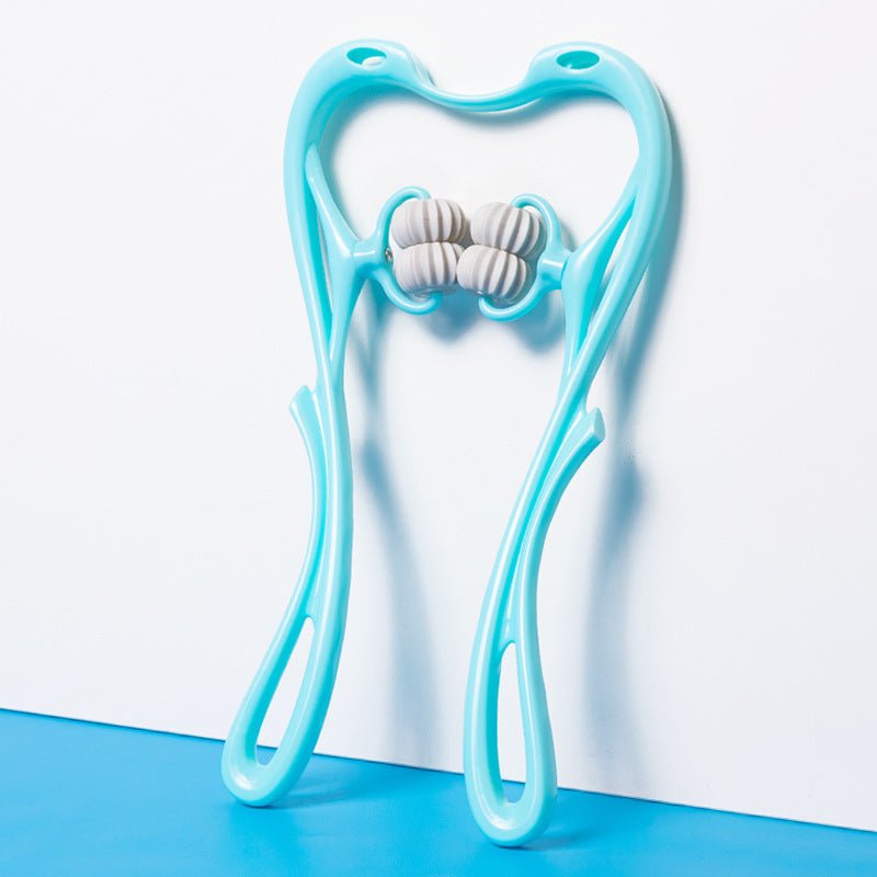 Multifunctional Manual Six - wheel Neck Massager Massage Relieve Roller Massage Tool - VibraStore