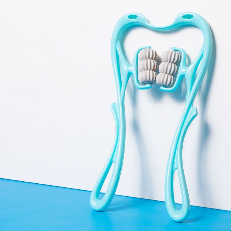 Multifunctional Manual Six - wheel Neck Massager Massage Relieve Roller Massage Tool - VibraStore