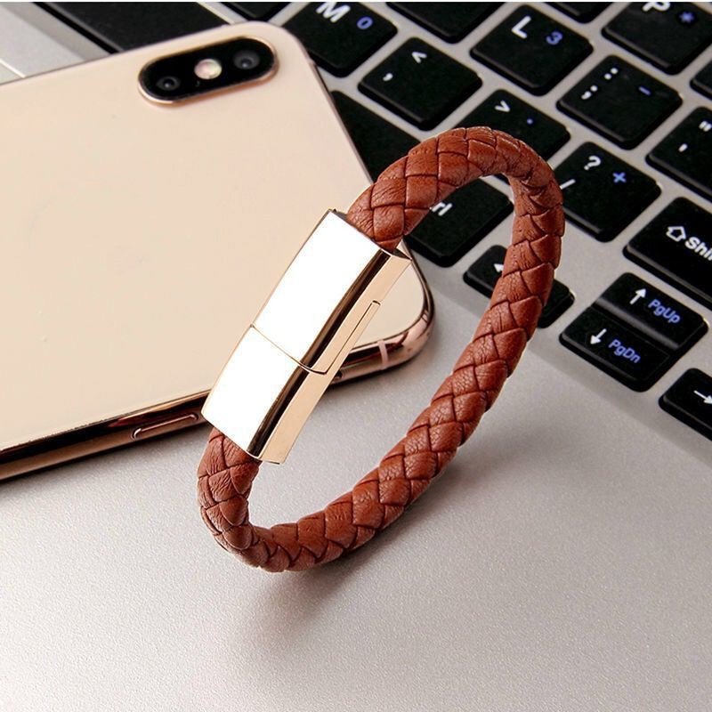 New Bracelet Charger USB Charging Cable Data Charging Cord For IPhone14 13 Max USB C Cable For Phone Micro Cable - VibraStore