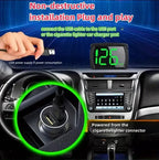 New HUD Car Head - up Display MPH Speed Display 3 - inch Multi - function LCD MPH Dashboard - VibraStore