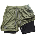 New men's sports shorts, summer shorts, breathable tennis shorts, quick - drying badminton shorts - VibraStore