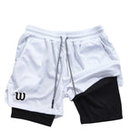 New men's sports shorts, summer shorts, breathable tennis shorts, quick - drying badminton shorts - VibraStore