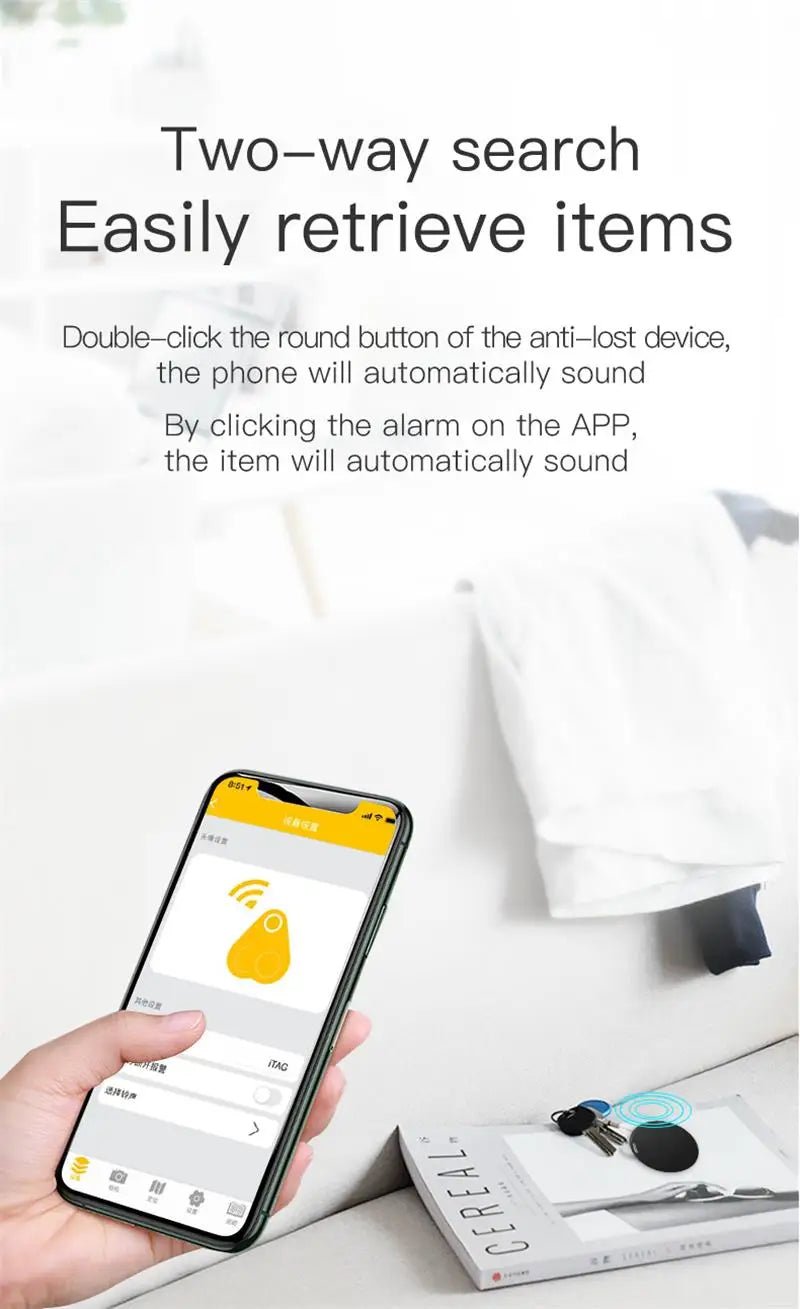 New Mini GPS Tracker Bluetooth 5.0 Anti - Lost GPS Device Car Tracking IOS Android Smart Finder Locator Accessory 2025 - VibraStore