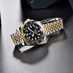 New PAGANI DESIGN PD - 1662 V5 Men Mechanical Watch Luxury Ceramic Bezel Automatic Watch 10bar Waterproof Sapphire Glass GMT Watch - VibraStore