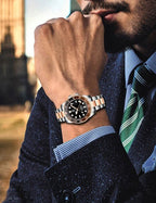 New PAGANI DESIGN PD - 1662 V5 Men Mechanical Watch Luxury Ceramic Bezel Automatic Watch 10bar Waterproof Sapphire Glass GMT Watch - VibraStore