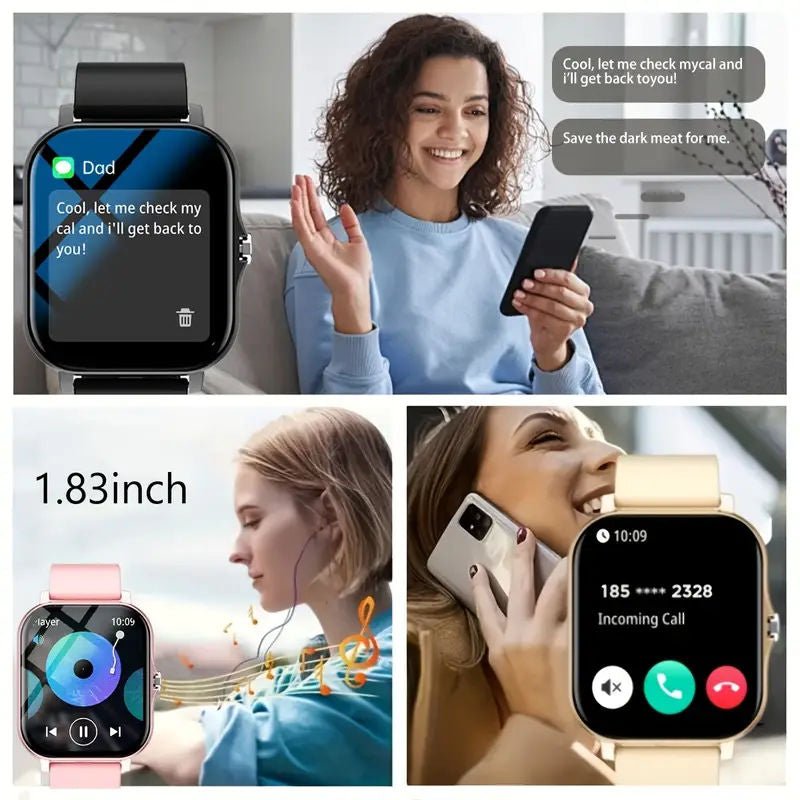 New Smartwatches Now On Sale, Featuring Message Alerts, Call Answering, Health Monitoring, Activity Tracking, Notification Reminders, And Fitness Functions. - VibraStore