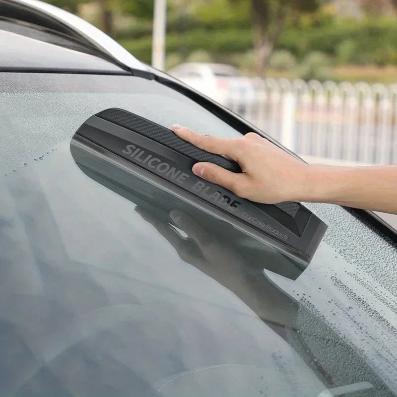 Non - Scratch Soft Silicone Handy Squeegee Car Wrap Tools Water Window Wiper Drying Blade Clean Scraping Film Scraper Accessories - VibraStore
