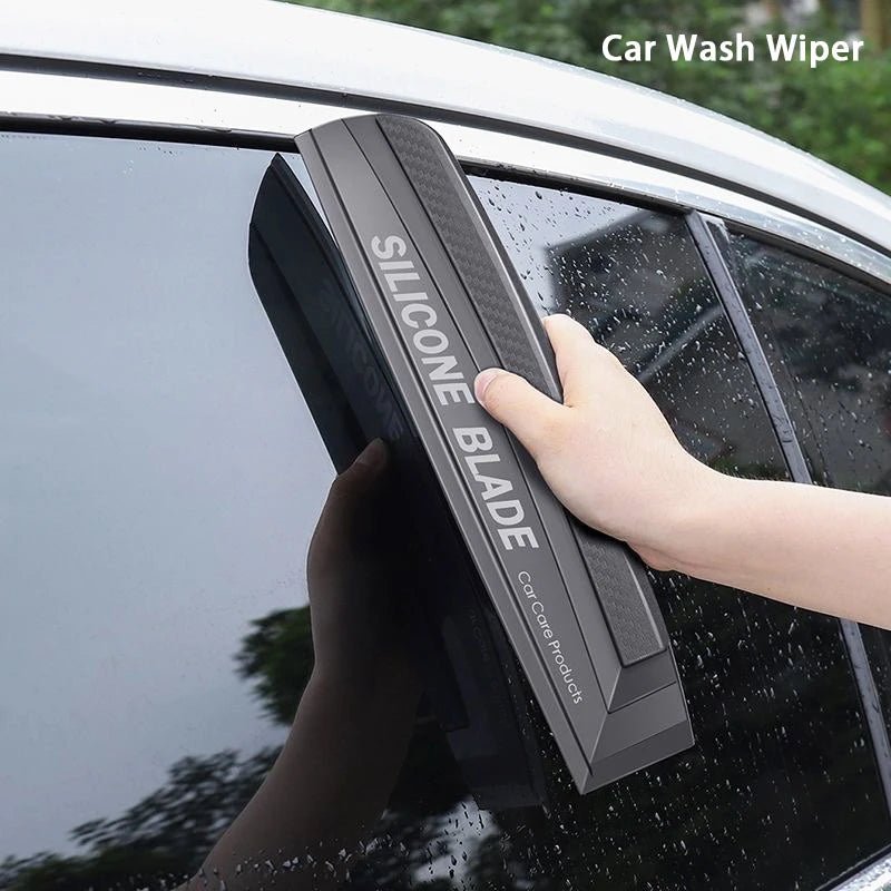 Non - Scratch Soft Silicone Handy Squeegee Car Wrap Tools Water Window Wiper Drying Blade Clean Scraping Film Scraper Accessories - VibraStore