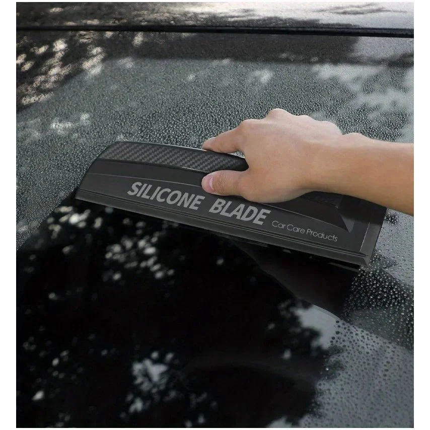 Non - Scratch Soft Silicone Handy Squeegee Car Wrap Tools Water Window Wiper Drying Blade Clean Scraping Film Scraper Accessories - VibraStore