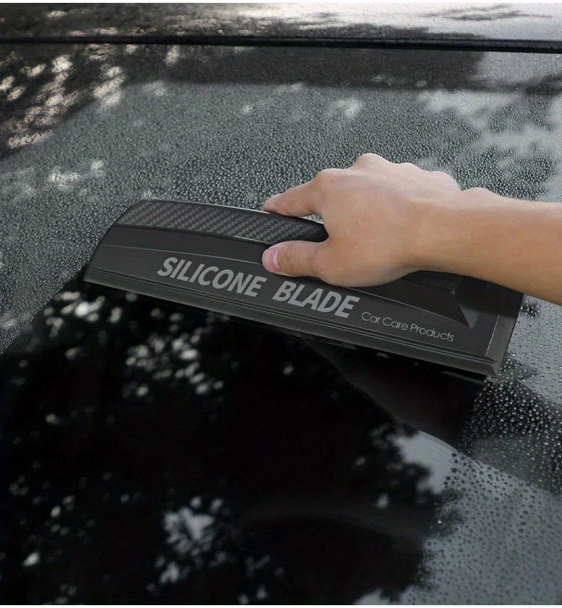 Non - Scratch Soft Silicone Handy Squeegee Car Wrap Tools Water Window Wiper Drying Blade Clean Scraping Film Scraper Accessories - VibraStore