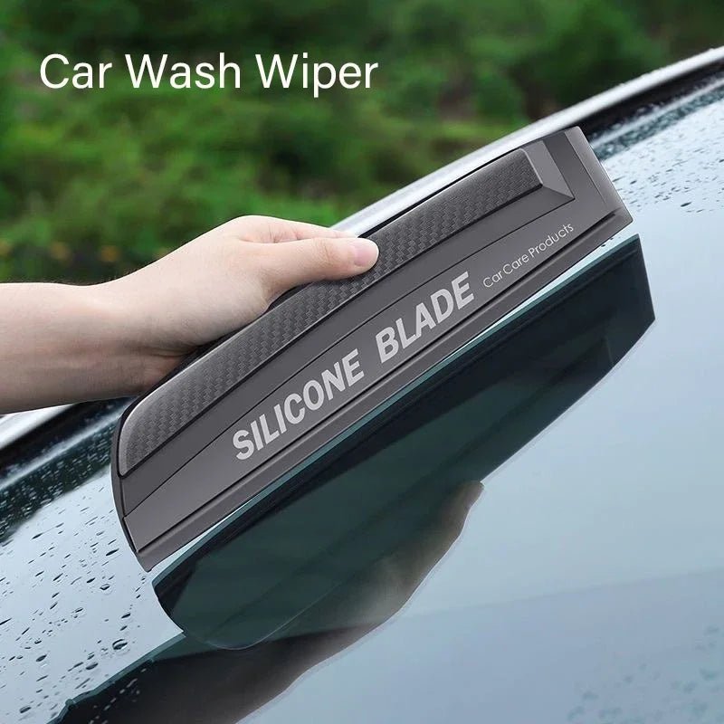 Non - Scratch Soft Silicone Handy Squeegee Car Wrap Tools Water Window Wiper Drying Blade Clean Scraping Film Scraper Accessories - VibraStore