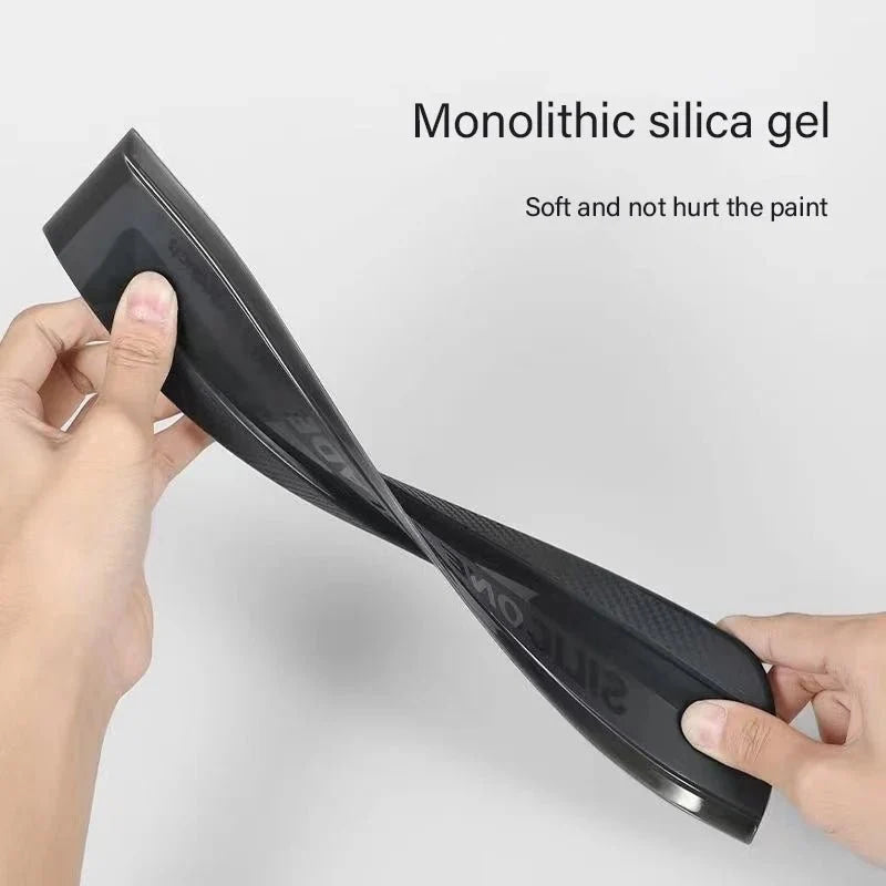 Non - Scratch Soft Silicone Handy Squeegee Car Wrap Tools Water Window Wiper Drying Blade Clean Scraping Film Scraper Accessories - VibraStore