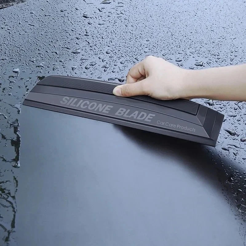 Non - Scratch Soft Silicone Handy Squeegee Car Wrap Tools Water Window Wiper Drying Blade Clean Scraping Film Scraper Accessories - VibraStore