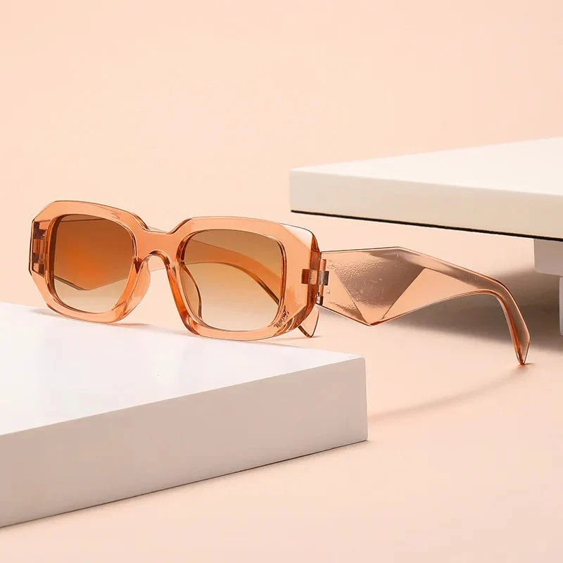 Nuevas gafas de sol de lujo para mujeres y hombres, gafas de marca famosa de diseñador, gafas cuadradas de tendencia con estilo UV400 - VibraStore
