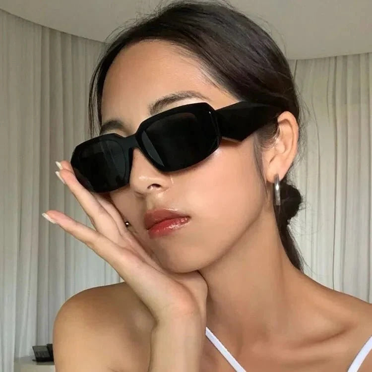 Nuevas gafas de sol de lujo para mujeres y hombres, gafas de marca famosa de diseñador, gafas cuadradas de tendencia con estilo UV400 - VibraStore