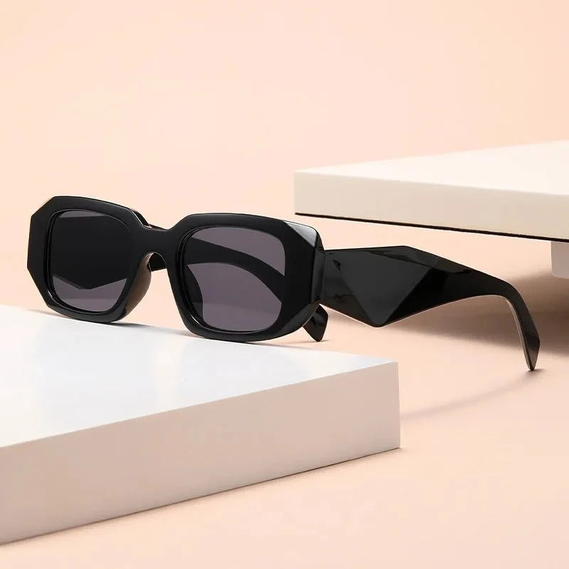 Nuevas gafas de sol de lujo para mujeres y hombres, gafas de marca famosa de diseñador, gafas cuadradas de tendencia con estilo UV400 - VibraStore