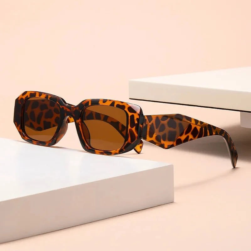 Nuevas gafas de sol de lujo para mujeres y hombres, gafas de marca famosa de diseñador, gafas cuadradas de tendencia con estilo UV400 - VibraStore