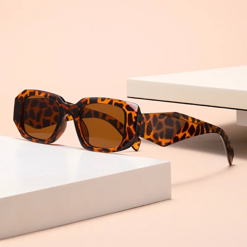 Nuevas gafas de sol de lujo para mujeres y hombres, gafas de marca famosa de diseñador, gafas cuadradas de tendencia con estilo UV400 - VibraStore