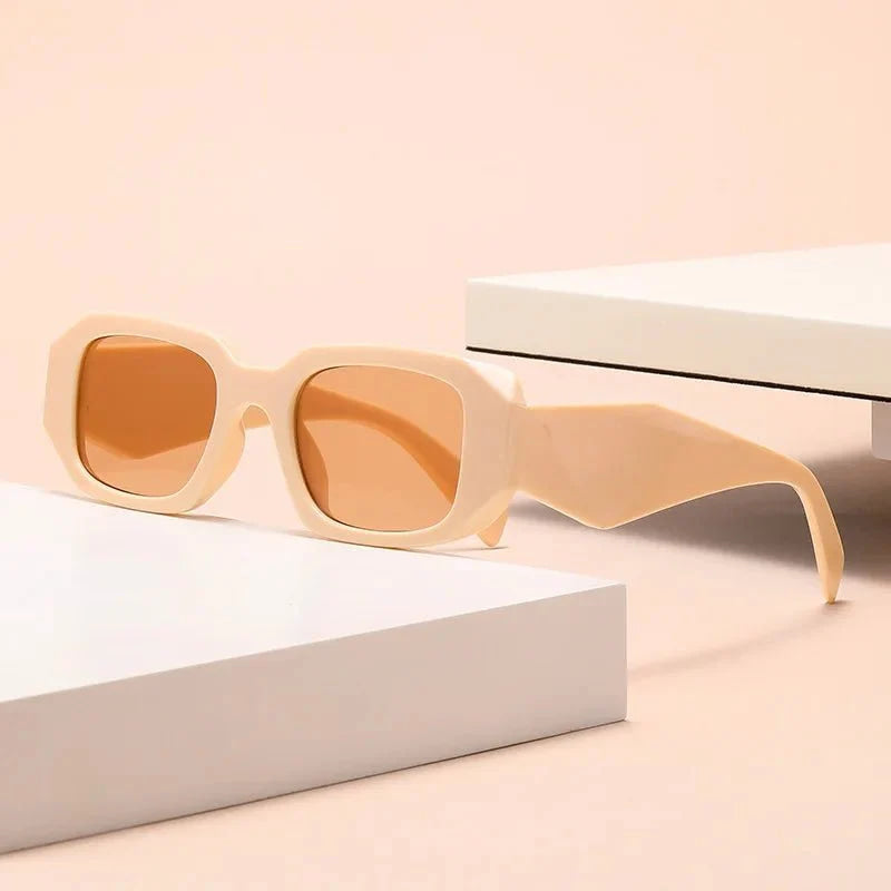 Nuevas gafas de sol de lujo para mujeres y hombres, gafas de marca famosa de diseñador, gafas cuadradas de tendencia con estilo UV400 - VibraStore