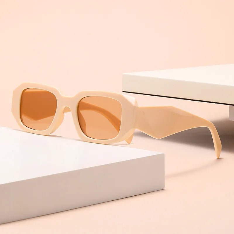 Nuevas gafas de sol de lujo para mujeres y hombres, gafas de marca famosa de diseñador, gafas cuadradas de tendencia con estilo UV400 - VibraStore