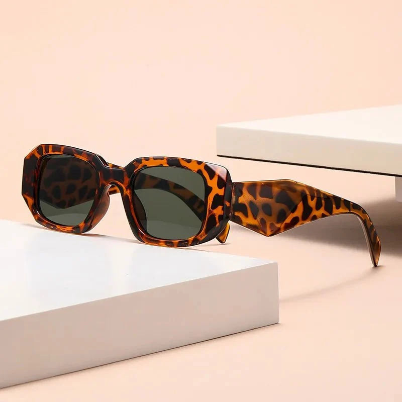 Nuevas gafas de sol de lujo para mujeres y hombres, gafas de marca famosa de diseñador, gafas cuadradas de tendencia con estilo UV400 - VibraStore