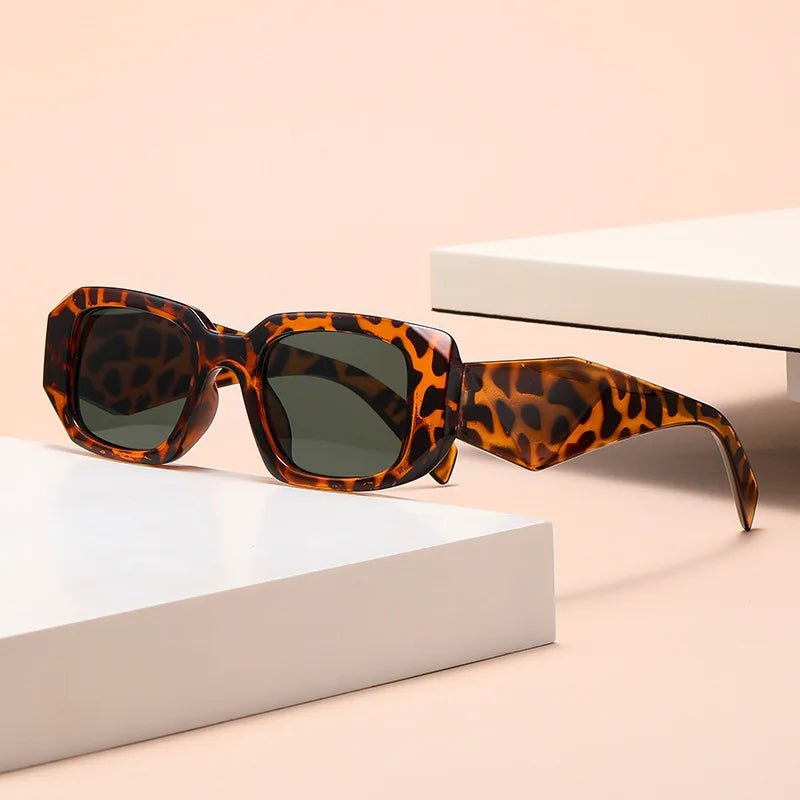 Nuevas gafas de sol de lujo para mujeres y hombres, gafas de marca famosa de diseñador, gafas cuadradas de tendencia con estilo UV400 - VibraStore