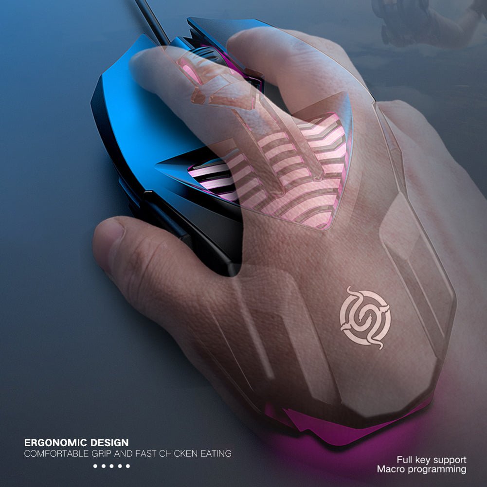 Office Gaming Computer Usb Wired Mouse - VibraStore