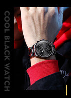 OLEVS 2886 Mens Watch Business Luxury Quartz Watch Waterproof Luminous Watch For Man Multifunctional Chronograph Watch Original - VibraStore