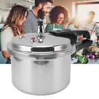 Olla a presión de aleación de aluminio de 3 litros, Mini olla a presión de 18cm de fondo de 3L para estufa de Gas, olla a presión de aleación de aluminio de 3L - VibraStore
