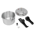 Olla a presión de aleación de aluminio de 3 litros, Mini olla a presión de 18cm de fondo de 3L para estufa de Gas, olla a presión de aleación de aluminio de 3L - VibraStore