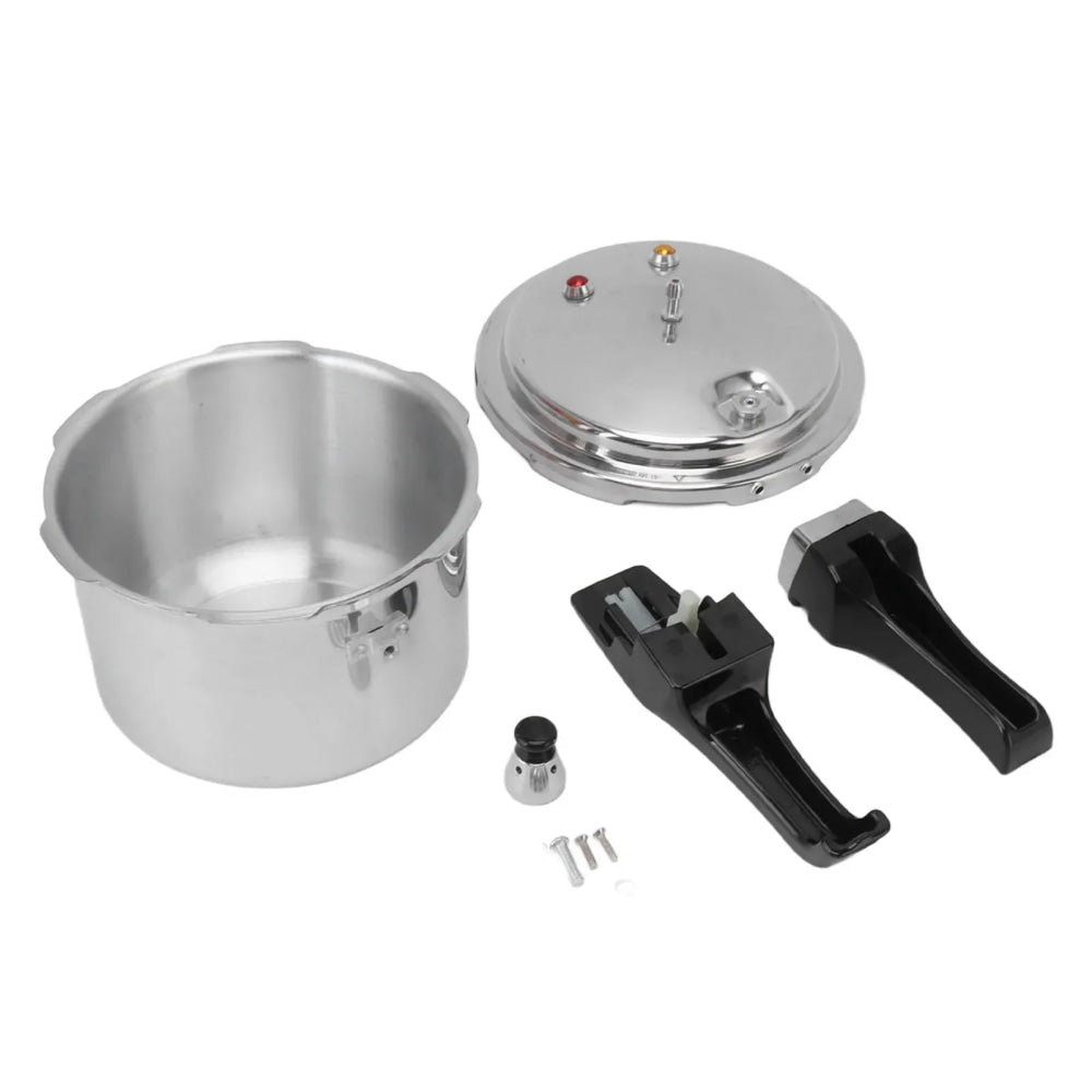 Olla a presión de aleación de aluminio de 3 litros, Mini olla a presión de 18cm de fondo de 3L para estufa de Gas, olla a presión de aleación de aluminio de 3L - VibraStore