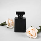 One glass refillable perfume bottle, 30ml/50ml fine mist atomizer, portable cosmetic sample container, travel accessories - VibraStore