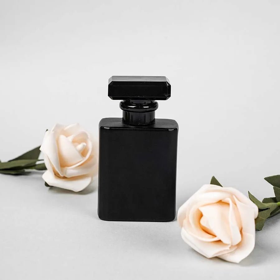 One glass refillable perfume bottle, 30ml/50ml fine mist atomizer, portable cosmetic sample container, travel accessories - VibraStore