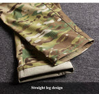 Outdoor Tactical Soft Shell Assault Suit Men Camouflage Jacket Hooded 2 - piece Spring Autumn Cycling Workwear Windproof Clothing - VibraStore