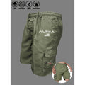 Pantalones cortos Cargo con estampado de bandera americana, pantalones cortos con águila del Día de la independencia, pantalones cortos con múltiples bolsillos para trabajo y acampada, ropa de calle - VibraStore