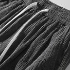 Pantalones cortos de seda de hielo para hombre, pantalones cortos deportivos finos, holgados, de pierna recta, transpirables, XL - XXXL informal - VibraStore