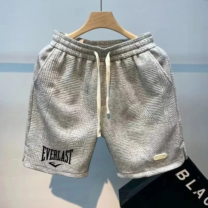 pantalones cortos informales estampados, pantalones cortos de moda y populares para hombres, pantalones cortos deportivos transpirables y cómodos para primavera y verano - VibraStore