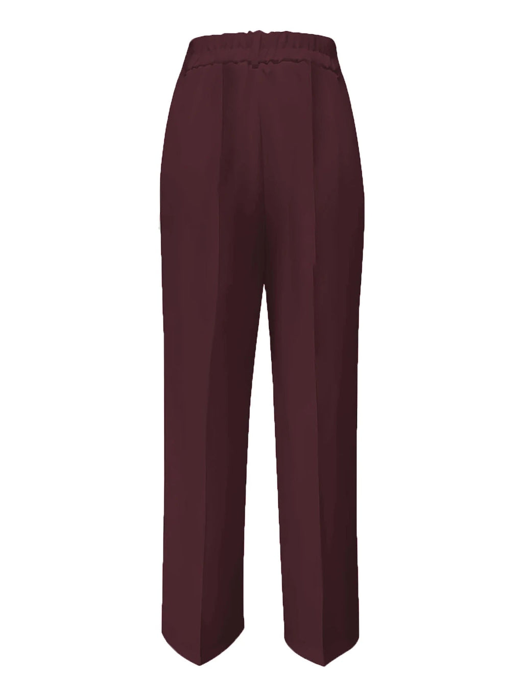 Pantalones de traje sencillos y de cintura alta, drapeados, de corte recto, transfronterizos europeos y americanos, novedad de 2025 - VibraStore