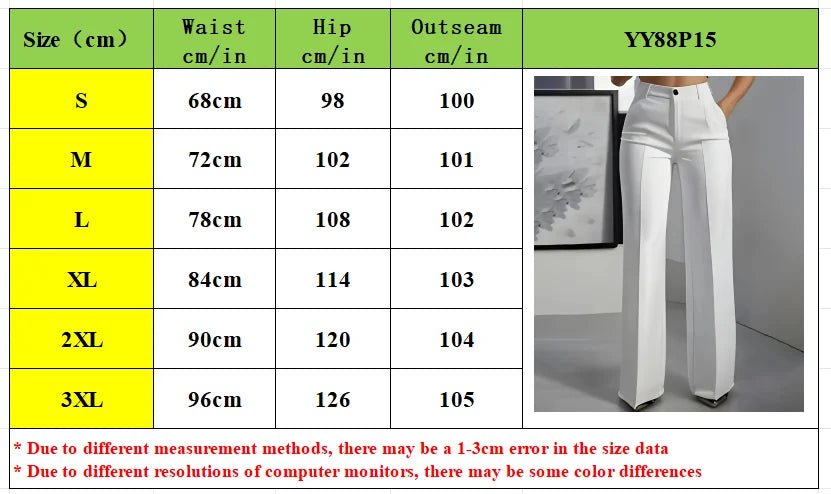 Pantalones de traje sencillos y de cintura alta, drapeados, de corte recto, transfronterizos europeos y americanos, novedad de 2025 - VibraStore