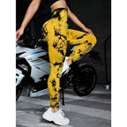 Pantalones de Yoga para mujer, mallas deportivas sin costuras de cintura alta, Push Up, mallas de entrenamiento para Fitness, ropa de gimnasio - VibraStore