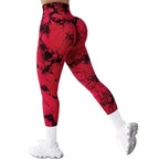 Pantalones de Yoga para mujer, mallas deportivas sin costuras de cintura alta, Push Up, mallas de entrenamiento para Fitness, ropa de gimnasio - VibraStore