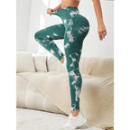 Pantalones de Yoga para mujer, mallas deportivas sin costuras de cintura alta, Push Up, mallas de entrenamiento para Fitness, ropa de gimnasio - VibraStore