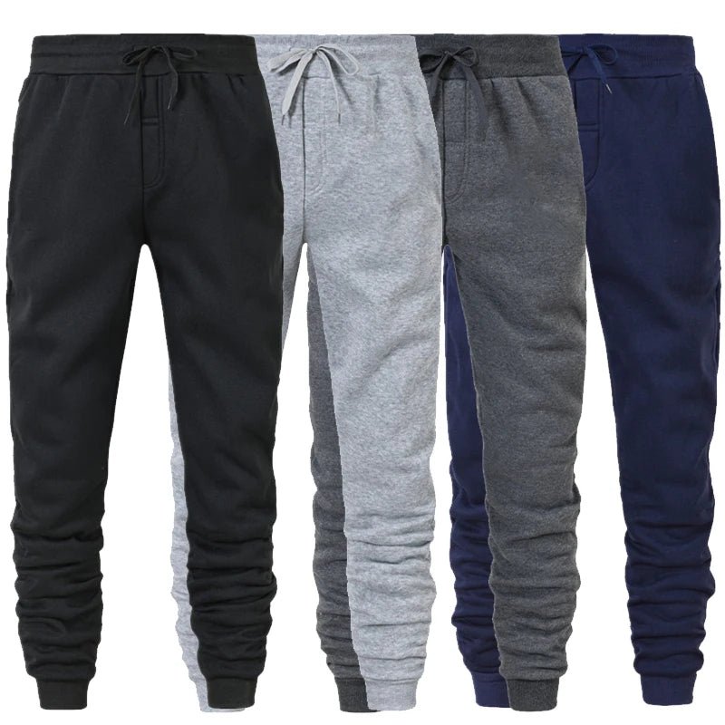 Pantalones deportivos informales a la moda para hombre, pantalones deportivos para gimnasio, pantalones de chándal para correr, pantalones largos para correr y entrenar - VibraStore