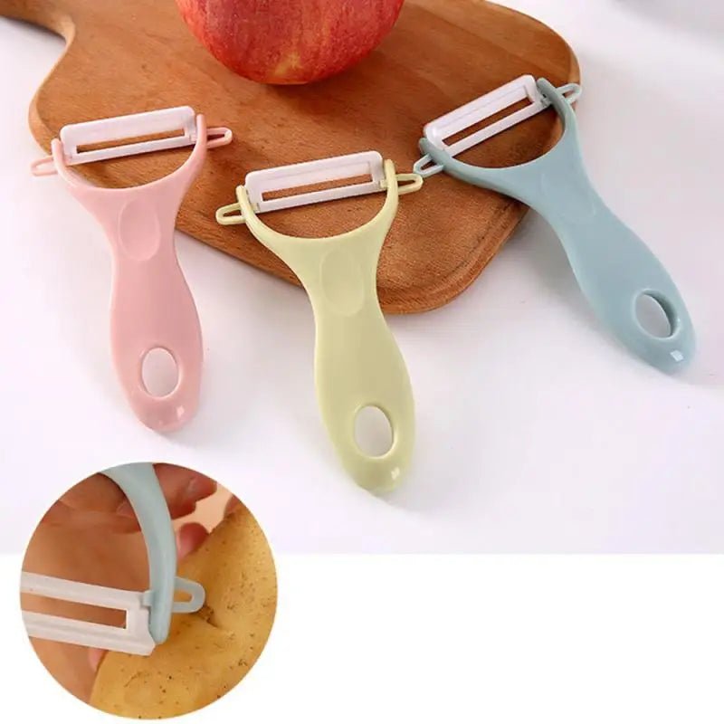 Pelador multifuncional de verduras, cortador de frutas, pepino, zanahoria, patata, cuchillo rebanador, utensilios de cocina - VibraStore