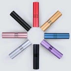 Perfume Refill Bottle 8ml Metal Aluminum Refillable Perfume Bottle Spray Bottle Portable Atomizer Perfume Travel - VibraStore