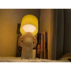 Plug - in Energy - Saving Creative Small Night Light Home Decoration Mr.P A Little Shy Man LED Naughty Boy Lamp Eye Caring - VibraStore
