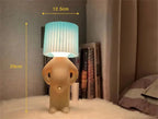 Plug - in Energy - Saving Creative Small Night Light Home Decoration Mr.P A Little Shy Man LED Naughty Boy Lamp Eye Caring - VibraStore