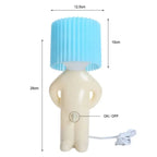 Plug - in Energy - Saving Creative Small Night Light Home Decoration Mr.P A Little Shy Man LED Naughty Boy Lamp Eye Caring - VibraStore